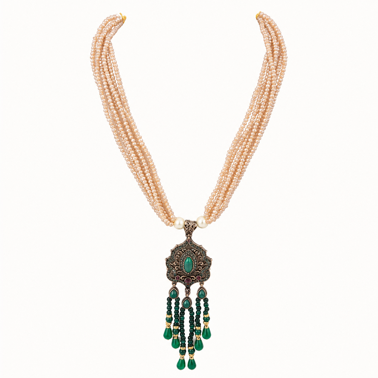 Peach Serenity Necklace