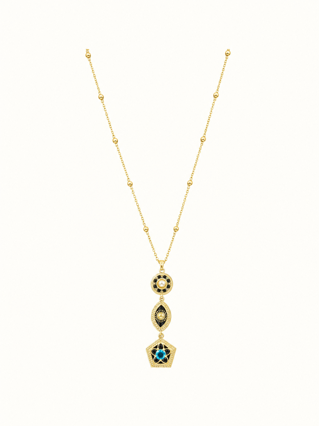 Onyx Eye Necklace
