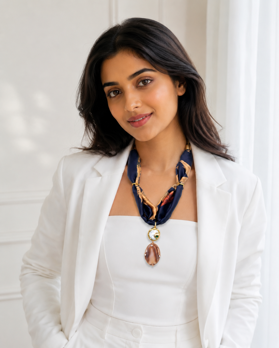 Scarf Necklace