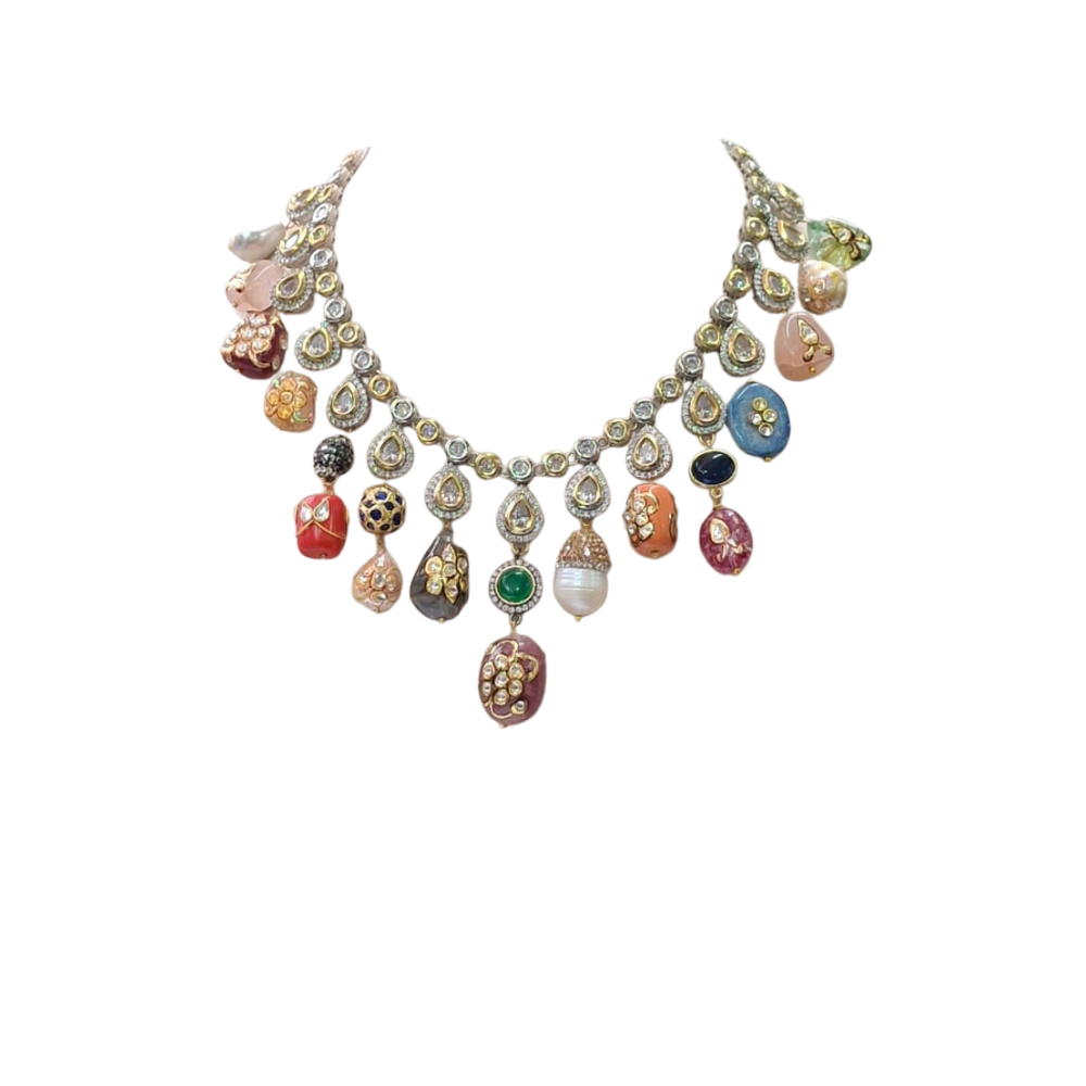Vintage Charm Stone Neckalce