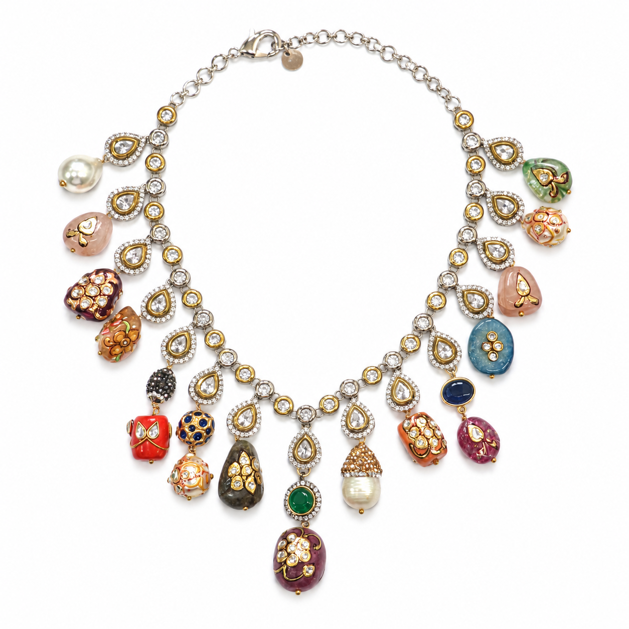 Vintage Charm Stone Neckalce
