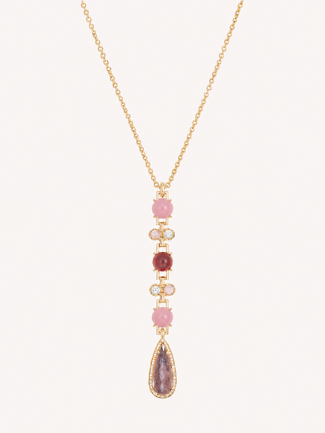 Multicolour Gem Stone Necklace