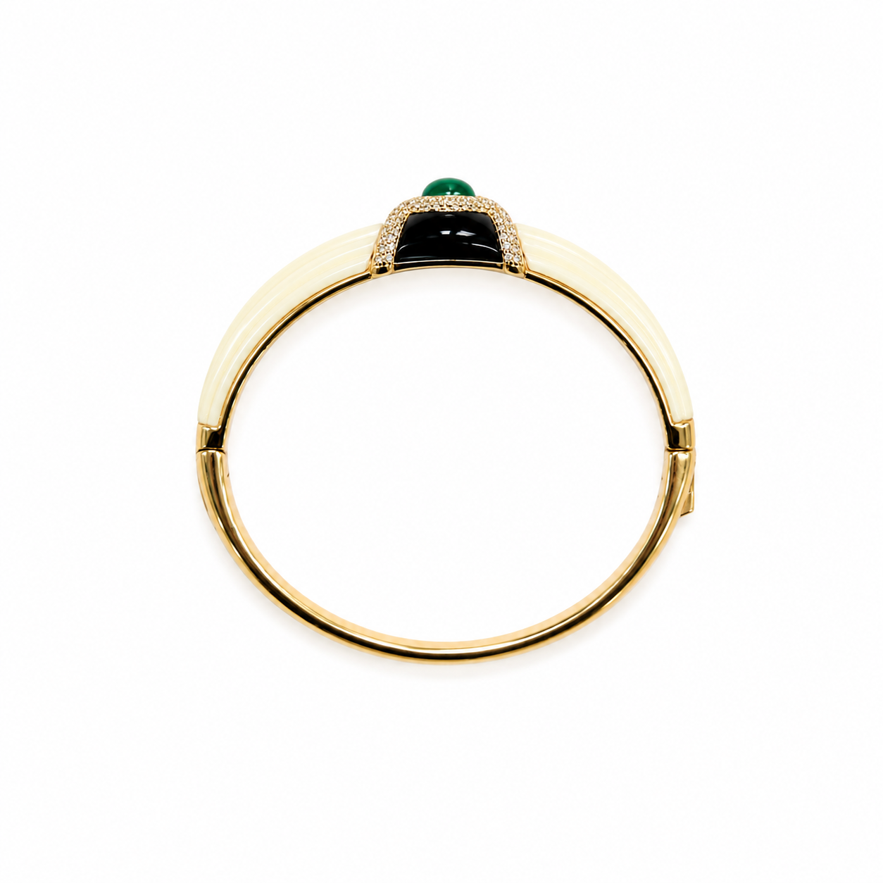 Lacquer and Ivory Cuff