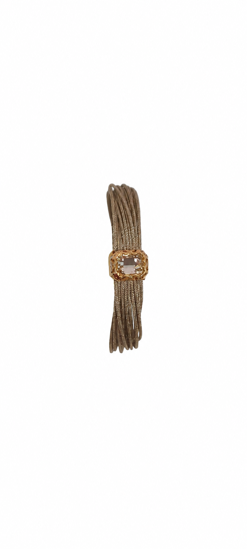 Luna Bracelet - Rectangular Champagne