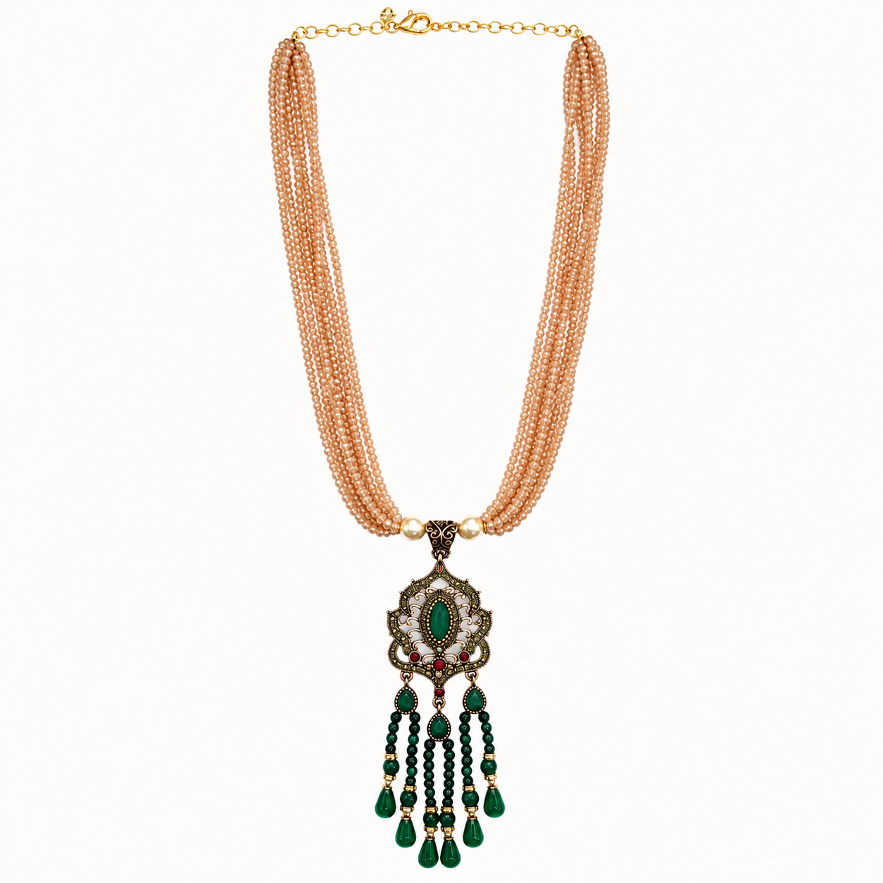 Peach Serenity Necklace
