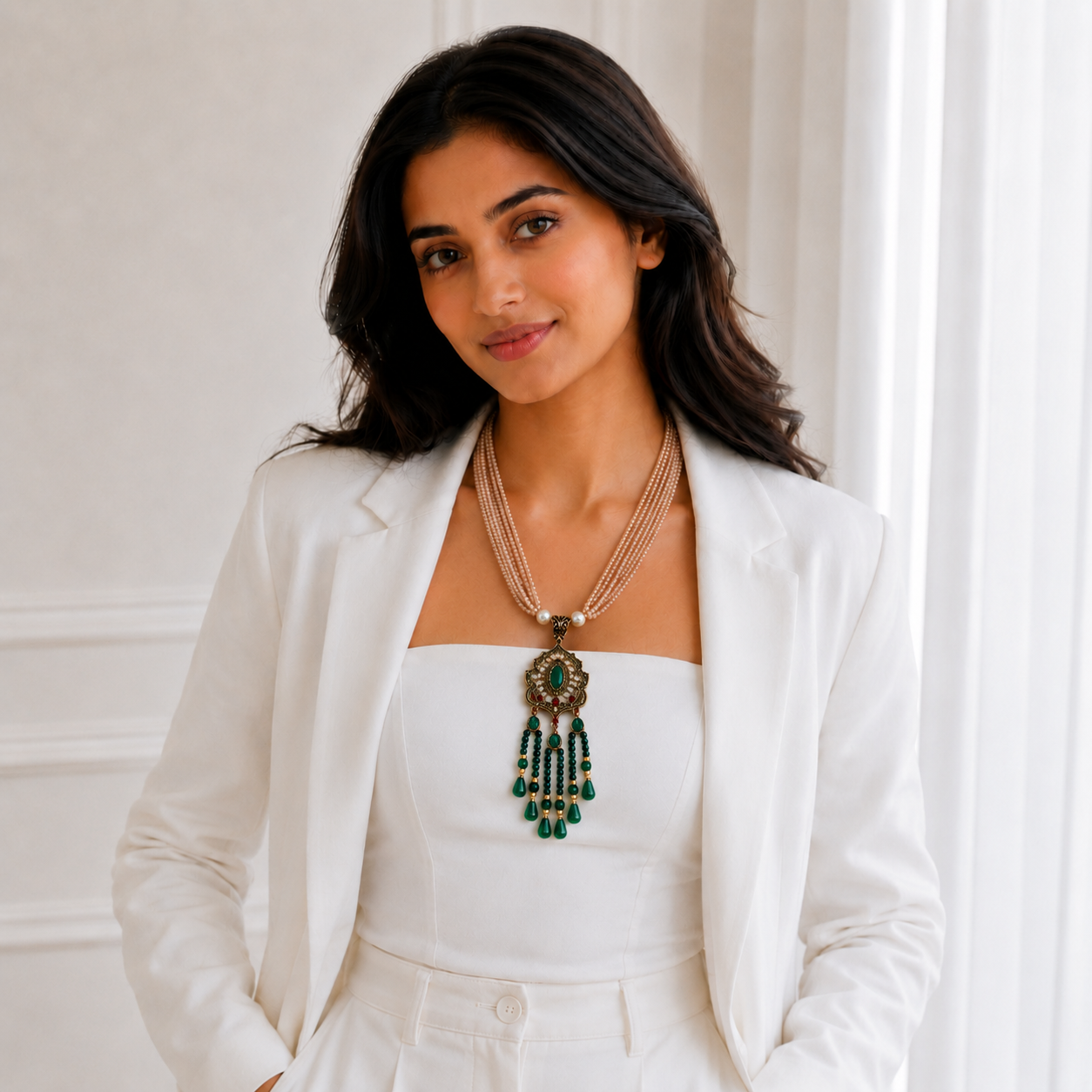 Peach Serenity Necklace