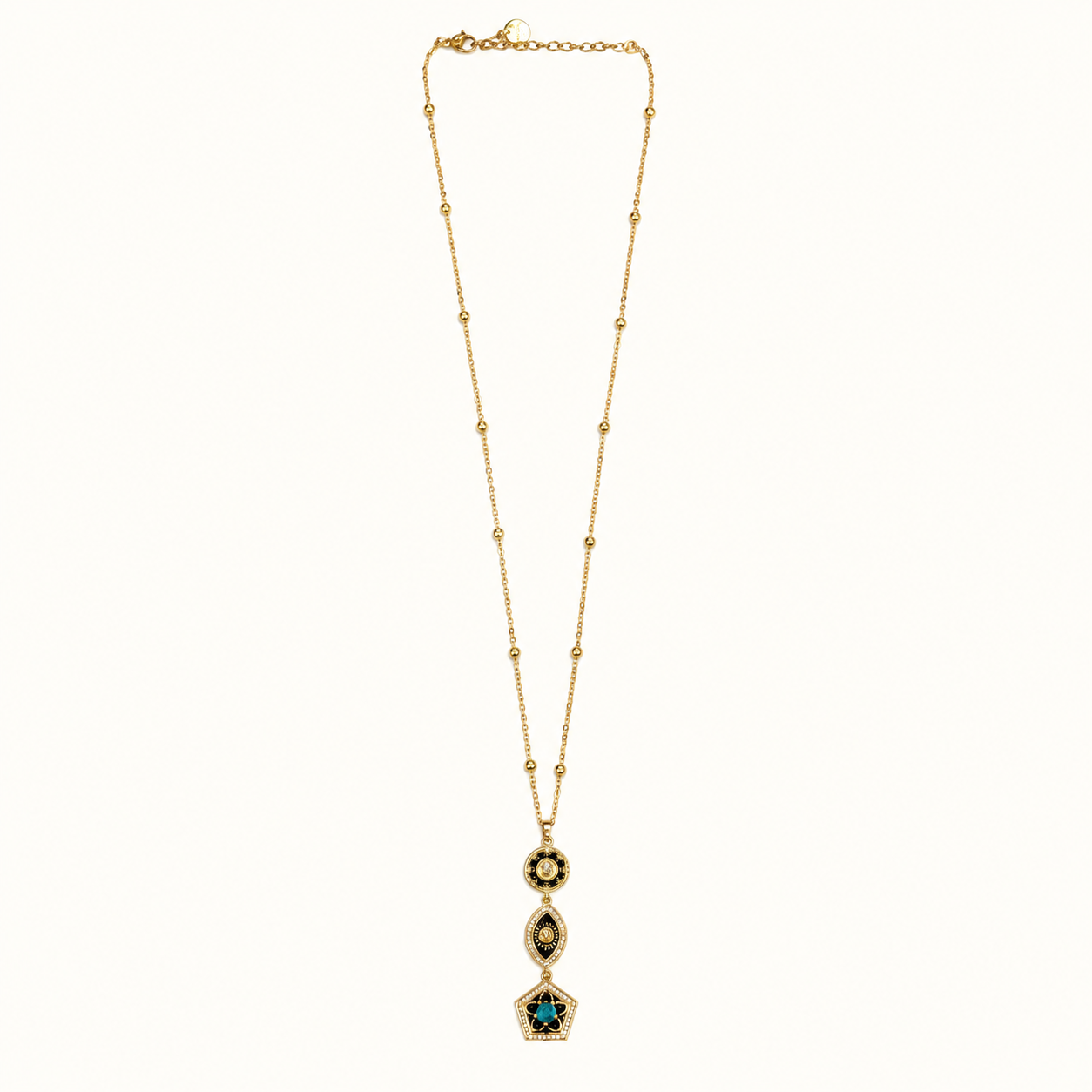 Onyx Eye Necklace