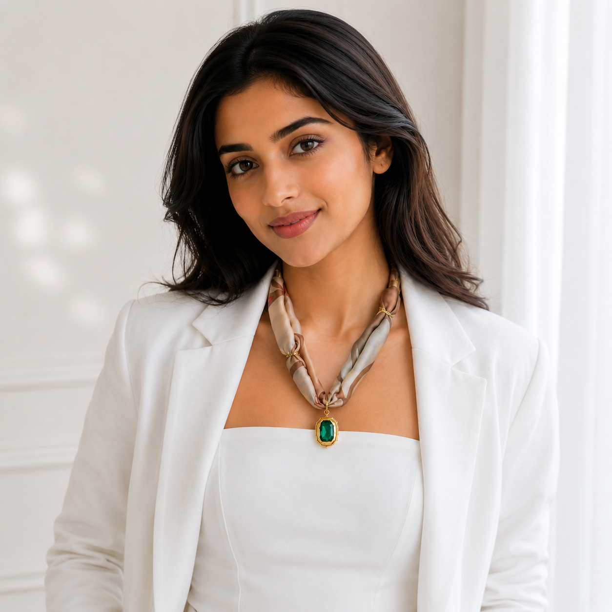Scarf Necklace