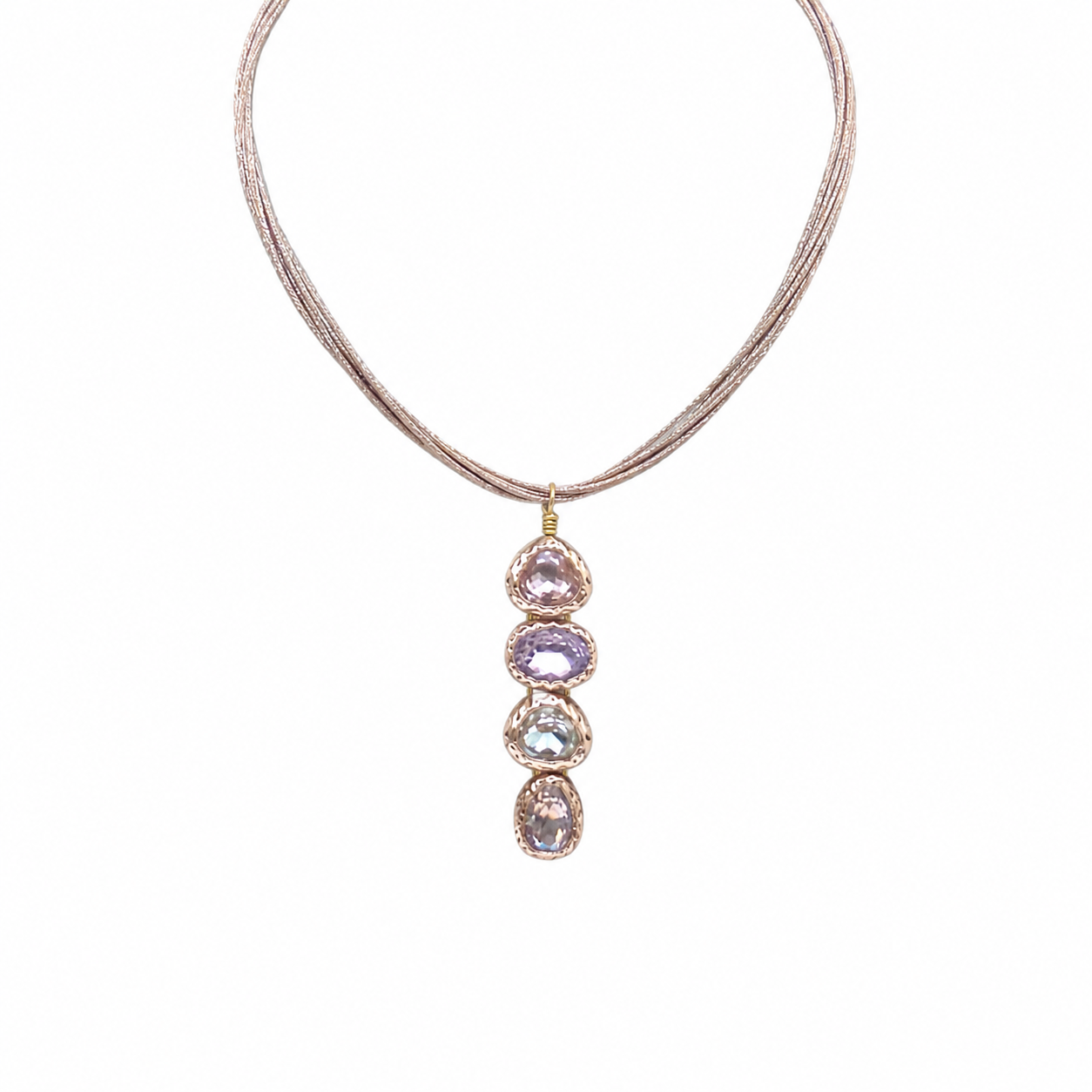 Blush Cascade Necklace