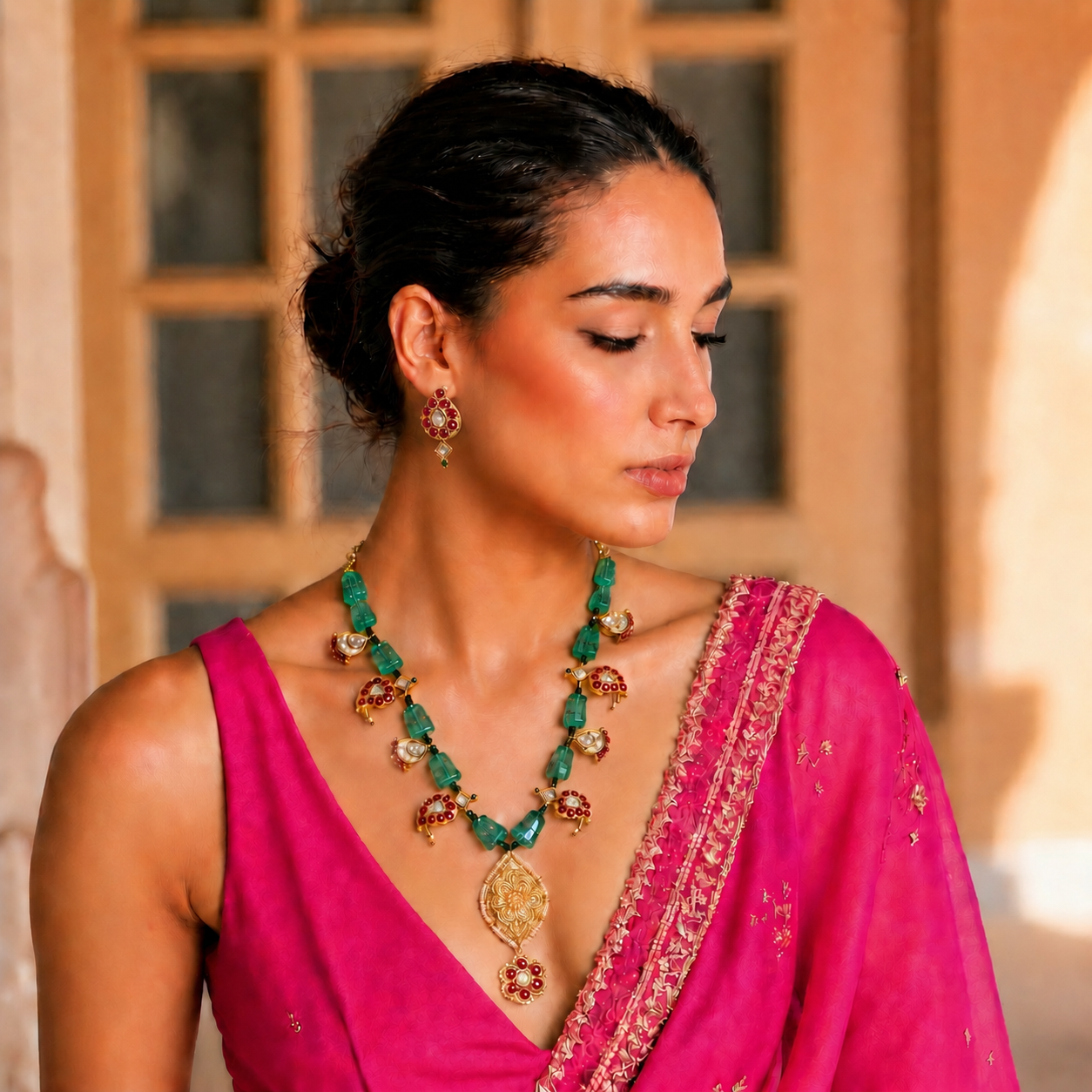 Emerald Heirloom Necklace